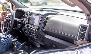 New Spy Photos of the 2021 Nissan Frontier (Navara) Reveal More Upscale Interior