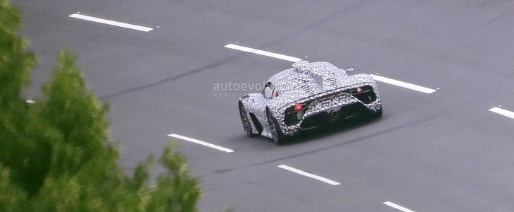 New spy photo of the 2021 Mercedes-AMG ONE