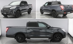 New SsangYong Musso Saracen+ Pickup Trucks Rolls Out With Long Bed