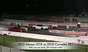 New Stock Quarter Mile Record for Nissan GT-R Set