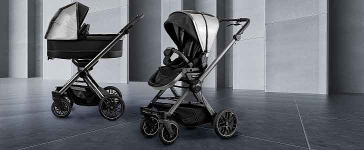 Mercedes Benz and Hartan Launch New Baby Stroller Collection