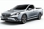 New Subaru BRAT Rendered Without Iconic Jumpseats