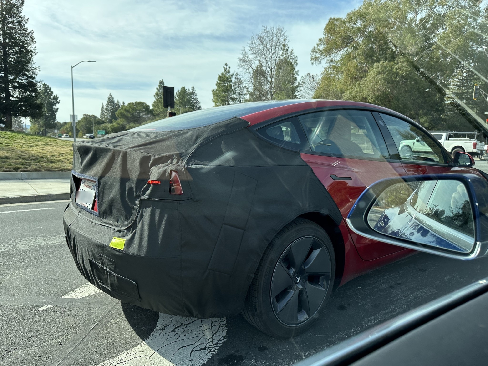New Tesla Model 3 "Project Highland" Prototype Spotted in the Wild