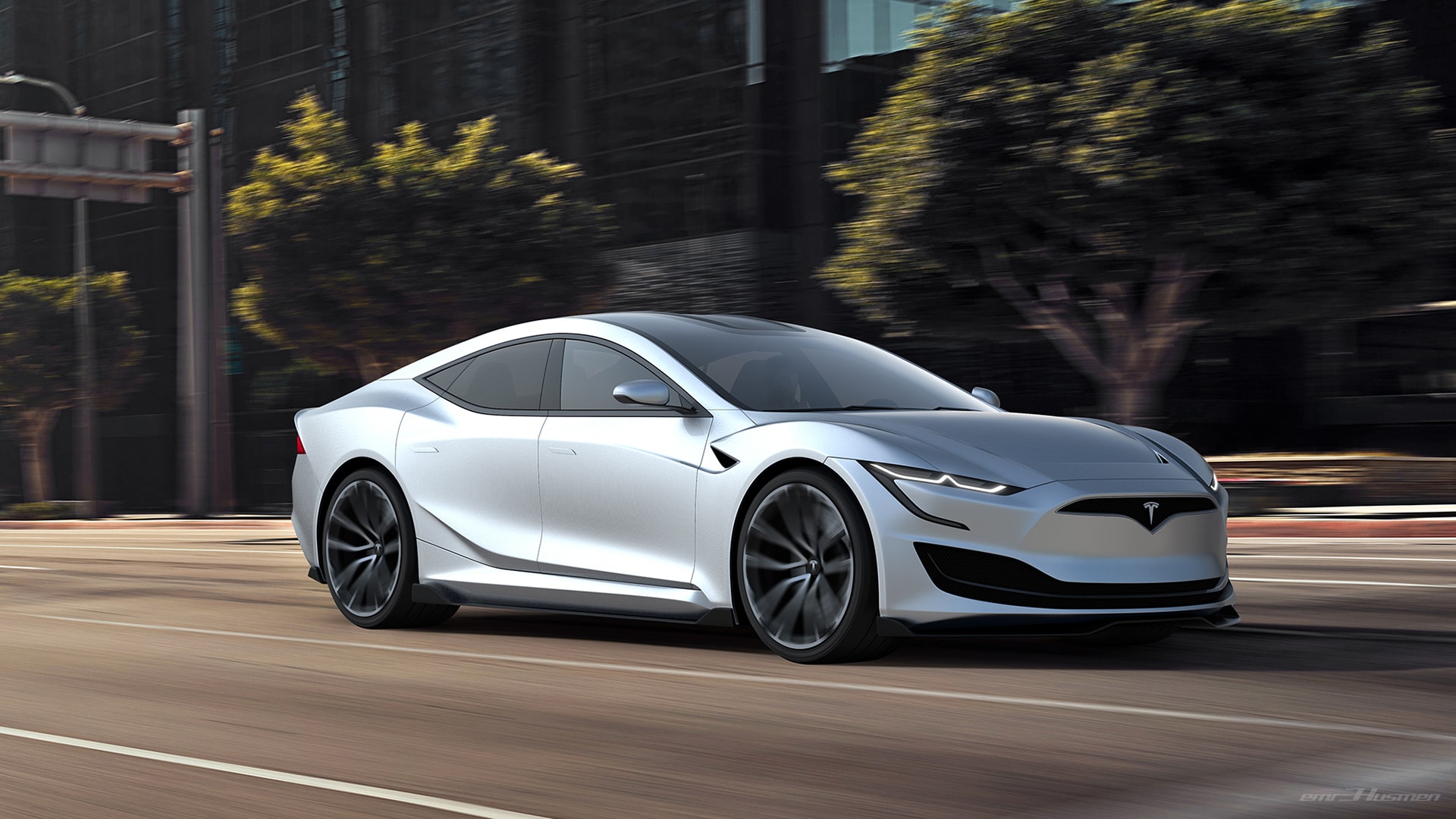 New Tesla Model S Rendered With Sporty Exterior Ahead of Rumored Debut