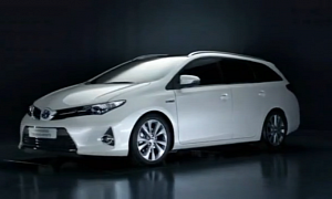 New Toyota Auris Hybrid Touring Sports Is Stylish and Versatile