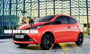 New Toyota Aygo Is So Nuts Squirrels Are Crunching on It