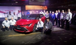 New Toyota Corolla Starts Production In the UK