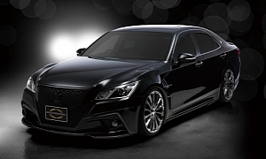 New Toyota Crown Tuning Pack Teased by Wald International