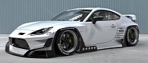 New Toyota GR 86 Looks Insanely Cool With Rocket Bunny Widebody Kit