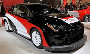 New Toyota GR Corolla Rally Concept Puts On a Static Show at SEMA