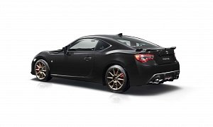 New Toyota GT 86 "Black Limited" Comes With Bronze Wheels, Boasts AE86 Vibes
