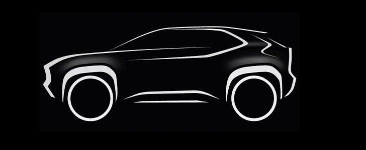 2022 Toyota B-SUV design sketch