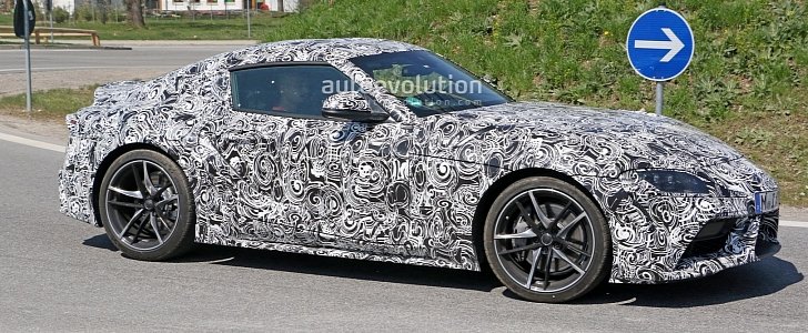 New Toyota Supra Spied Testing With Production Wheels