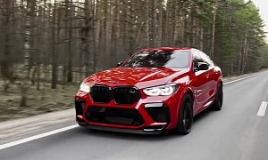 Ultra-BMW X6 M With Akrapovic Exhaust Has Raucous Torque, Pops and Bangs