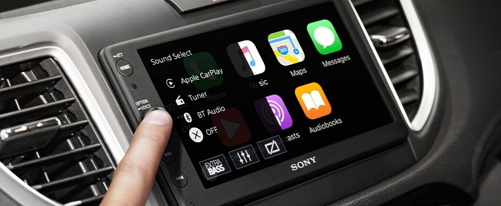 Sony HU with Apple CarPlay support
