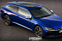 New Volkswagen Arteon R Shooting Brake Gets Three-Door Digital Makeover