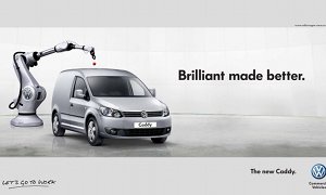 New Volkswagen Caddy Makes Its Way into the UK