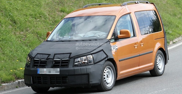 New Volkswagen Caddy Spyshots