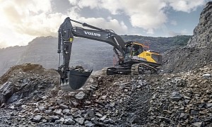 New Volvo Excavators Will Come With Speakers on the Mechanical Arms