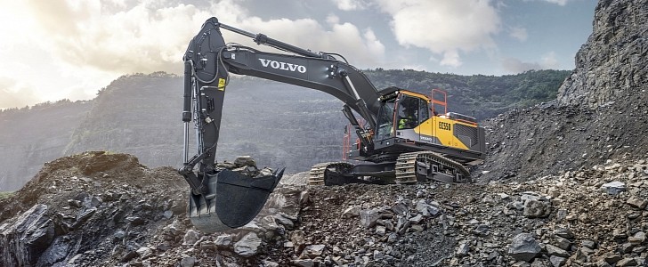 New Volvo Patent for Excavator with Arm Speakers
