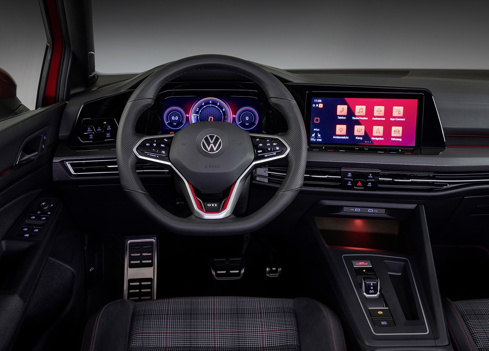 New VW Digital Cockpit Pro Spices Up the Already Hot Mk8 Golf GTI and
