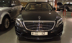 New W222 Mercedes S500 Spotted in Dubai
