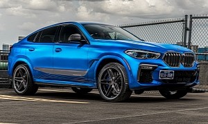 New Wheels Don’t Make the BMW X6 Prettier, Do They?