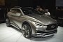 New York: Infiniti QX30 Is a City-dwelling SUV with Mercedes Engineering  , Live Photos