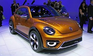New York: Volkswagen Confirms Beetle Dune Production in 2016, Shows 4 New Concepts