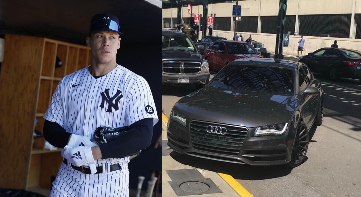 Aaron Judge and his Audi A7 Sportback