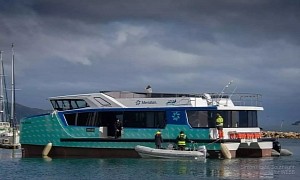 New Zealand’s $6 Million E-Ferry, a First in the Southern Hemisphere, Can Hit 26 MPH
