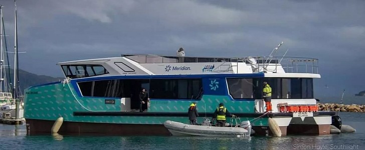 New Zeeland's first e-ferry began sea trials in August and will enter service this year