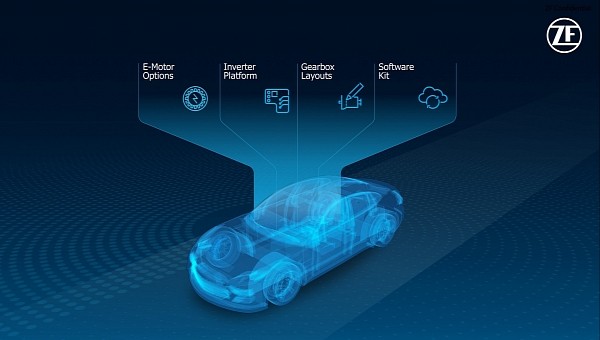ZF new generation of e-drives official