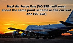 Next Air Force One Livery Changes Revealed, Blink and You’ll Miss Them
