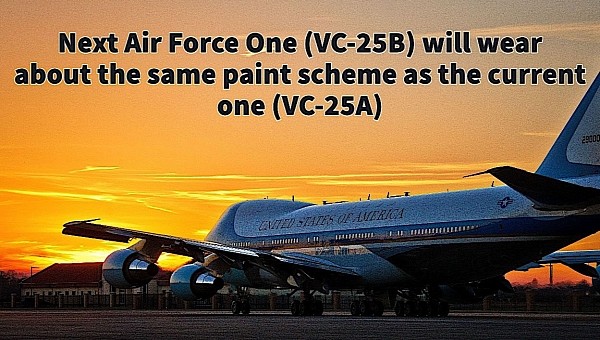 USAF reveals livery for the next Air Force One