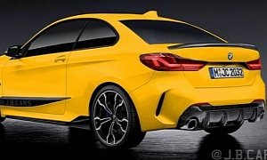 Next BMW 2 Series Coupe Rendered, Will Remain RWD
