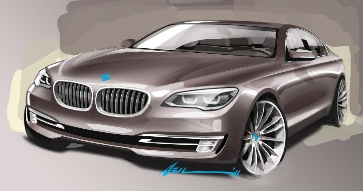 BMW 7-Series sketch
