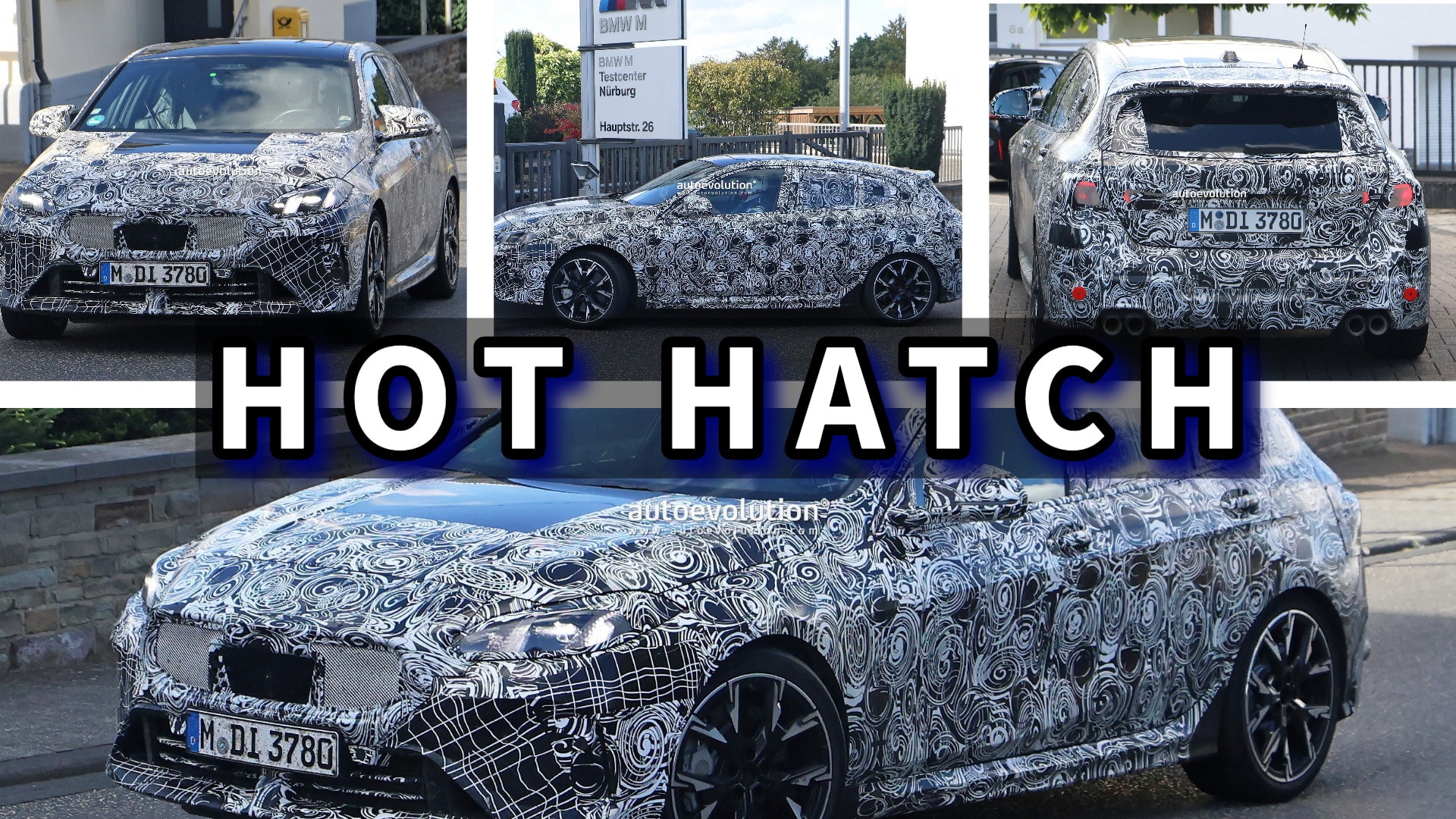Upcoming BMW 1 Series F40 Hatchback spotted again