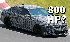 Next BMW M5 Peels Back Some of That Fake Skin, Shows Badass Design at the 'Ring