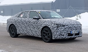 Next DS Flagship Spied With Sloping Roofline, STLA Medium-Based Model Is 100% Electric
