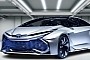 Next-Gen 2025 Toyota GR Corolla Sedan Has a Futuristic, Deep Fake Appearance