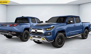 This Next-Gen 2025 Toyota Tacoma Rendering Is Both Rugged and Disconcerting
