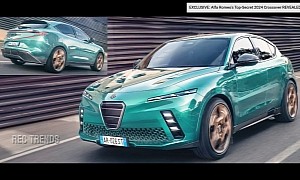 Next-Gen Alfa Romeo Stelvio Reveals a Radical EV Redesign. No Worries, It's Hypothetical!