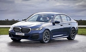 Next-Gen BMW 5 Series Accurately Rendered Based on Initial Prototypes