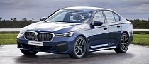 Next-Gen BMW 5 Series Accurately Rendered Based on Initial Prototypes