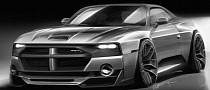 Next-Gen Dodge Charger Imagined in Tasty Sketch, Electrification Ignored for Now
