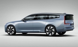 Next-Gen Volvo V90 EV Looks Big, Practical and Imposing With Concept Recharge DNA