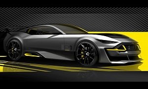 Next-Gen Ford Mustang Rendered, Shows Sleek Futuristic Design