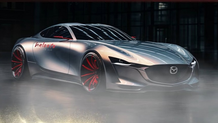 Mazda RX-9 rendering by Halo oto