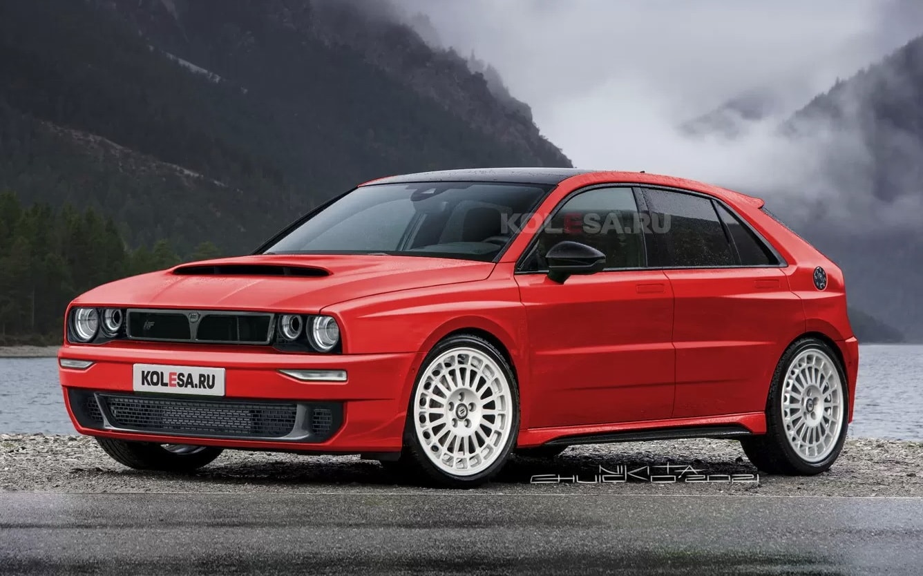 Next-Gen Lancia Delta Integrale Could Be the Challenger Hellcat of the  Hatchback World - autoevolution